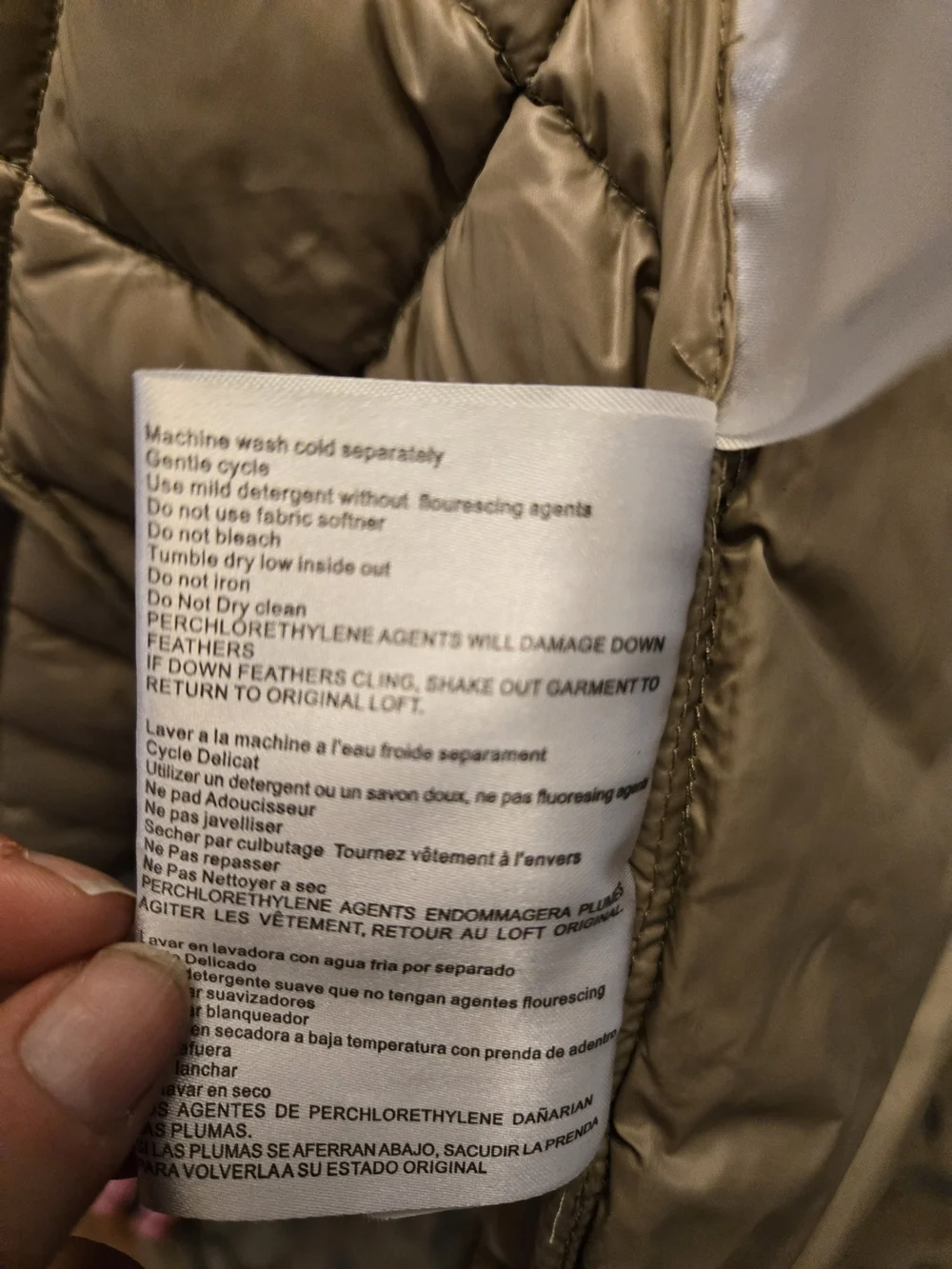 Michael Kors Packable Down Puffer Jacket Medium